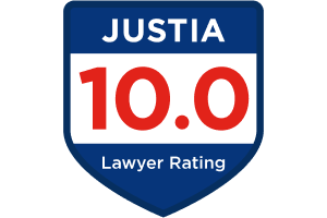 JUSTIA 10 Lawyers - Badge