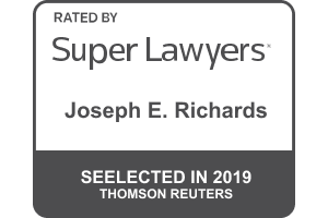 Super Lawyers / Joseph E. Richards / Seelected in 2019 - Badge